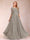 A-Line/Princess Floor-Length Half Sleeves Scoop Mother of the Bride Dresses