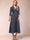 A-Line/Princess Tea-Length 3/4 Sleeves V-Neck Mother of the Bride Dresses