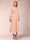 A-Line/Princess Tea-Length 3/4 Sleeves V-Neck Mother of the Bride Dresses