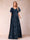 A-Line/Princess Floor-Length Short Sleeves V-Neck Mother of the Bride Dresses