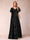 A-Line/Princess Floor-Length Short Sleeves V-Neck Mother of the Bride Dresses