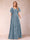 A-Line/Princess Floor-Length Short Sleeves V-Neck Mother of the Bride Dresses