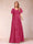 A-Line/Princess Floor-Length Short Sleeves V-Neck Mother of the Bride Dresses