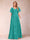 A-Line/Princess Floor-Length Short Sleeves V-Neck Mother of the Bride Dresses