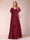 A-Line/Princess Floor-Length Short Sleeves V-Neck Mother of the Bride Dresses