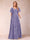 A-Line/Princess Floor-Length Short Sleeves V-Neck Mother of the Bride Dresses