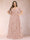A-Line/Princess Floor-Length Short Sleeves V-Neck Plus Size Mother of the Bride Dresses