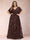 A-Line/Princess Floor-Length Short Sleeves V-Neck Plus Size Mother of the Bride Dresses