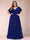 A-Line/Princess Floor-Length Short Sleeves V-Neck Plus Size Mother of the Bride Dresses