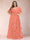 A-Line/Princess Floor-Length Short Sleeves V-Neck Plus Size Mother of the Bride Dresses