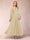 A-Line/Princess Ankle-Length 3/4 Sleeves V-Neck Mother of the Bride Dresses