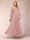 A-Line/Princess Ankle-Length 3/4 Sleeves V-Neck Mother of the Bride Dresses