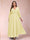 A-Line/Princess Ankle-Length 3/4 Sleeves V-Neck Plus Size Mother of the Bride Dresses