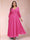 A-Line/Princess Ankle-Length 3/4 Sleeves V-Neck Plus Size Mother of the Bride Dresses