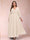 A-Line/Princess Ankle-Length 3/4 Sleeves V-Neck Plus Size Mother of the Bride Dresses