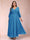A-Line/Princess Ankle-Length 3/4 Sleeves V-Neck Plus Size Mother of the Bride Dresses