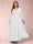 A-Line/Princess Ankle-Length 3/4 Sleeves V-Neck Plus Size Mother of the Bride Dresses