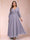 A-Line/Princess Ankle-Length 3/4 Sleeves V-Neck Plus Size Mother of the Bride Dresses