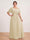 A-Line/Princess Floor-Length Short Sleeves V-Neck Plus Size Mother of the Bride Dresses
