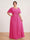 A-Line/Princess Floor-Length Short Sleeves V-Neck Plus Size Mother of the Bride Dresses