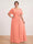 A-Line/Princess Floor-Length Short Sleeves V-Neck Plus Size Mother of the Bride Dresses