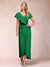 Sheath/Column V-Neck Asymmetrical Chiffon Mother of the Bride Dresses With Beading Sequins