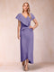 Sheath/Column V-Neck Asymmetrical Chiffon Mother of the Bride Dresses With Beading Sequins