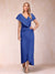 Sheath/Column V-Neck Asymmetrical Chiffon Mother of the Bride Dresses With Beading Sequins