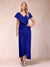 Sheath/Column V-Neck Asymmetrical Chiffon Mother of the Bride Dresses With Beading Sequins