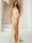 Trumpet/Mermaid Halter Sleeveless Evening Dresses With Split Side