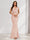 Trumpet/Mermaid V-Neck Sleeveless Evening Dresses With Sash