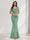 Trumpet/Mermaid V-Neck Sleeveless Evening Dresses With Sash