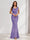 Trumpet/Mermaid V-Neck Sleeveless Evening Dresses With Sash