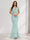 Trumpet/Mermaid V-Neck Sleeveless Evening Dresses With Sash