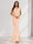 Trumpet/Mermaid V-Neck Sleeveless Evening Dresses With Sash