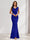 Trumpet/Mermaid V-Neck Sleeveless Evening Dresses With Sash