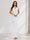 Trumpet/Mermaid V-Neck Sleeveless Evening Dresses With Sash