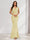 Trumpet/Mermaid V-Neck Sleeveless Evening Dresses With Sash