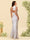 Trumpet/Mermaid One-Shoulder Sleeveless Ribbon Bridesmaid Dresses