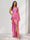 Sheath/Column One-Shoulder Sleeveless Floor-Length Bridesmaid Dresses with Split Side