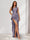 Sheath/Column One-Shoulder Sleeveless Floor-Length Bridesmaid Dresses with Split Side