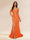 Trumpet/Mermaid Off-the-Shoulder Long Evening Dresses with Sequins & Split Side