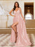 Trumpet/Mermaid Spaghetti Straps Sleeveless Evening Dresses with Split Side