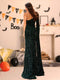 Sheath/Column One-Shoulder Floor-Length Halloween Dresses with Split Side