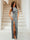 Sheath/Column Scoop Neck Sleeveless Floor-Length Evening Dresses with Split Side