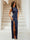 Sheath/Column Scoop Neck Sleeveless Floor-Length Evening Dresses with Split Side