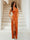 Sheath/Column Scoop Neck Sleeveless Floor-Length Evening Dresses with Split Side