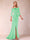 Sheath/Column Off-the-Shoulder Floor-Length Mother of the Bride Dresses With Ruffles &  Split Side