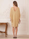 Sheath/Column Scoop Sleeveless Knee-Length Mother of the Bride Dresses With Appliques & Cape
