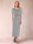Sheath/Column Off-the-Shoulder Ankle-Length Mother of the Bride Dresses With Rhinestone